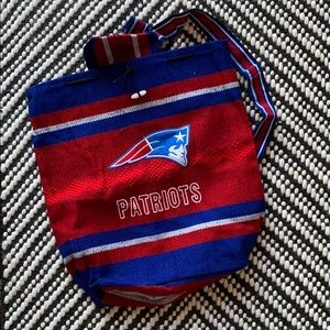 NFL New England Patriots Baja Backpack Beach Bag